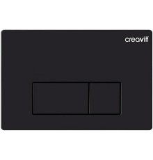 Клавиша смыва Creavit Arc GP8002.01 Черная матовая