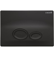 Клавиша смыва Creavit Drop GP2002.01 Черная матовая