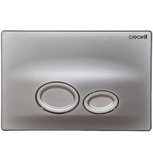 Клавиша смыва Creavit Drop GP2003.00 Хром матовая