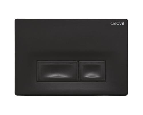 Клавиша смыва Creavit Ore GP3002.02 Черная глянцевая