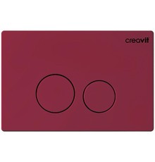Клавиша смыва Creavit Terra GP9002.08 Берри матовый