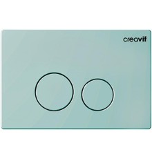 Клавиша смыва Creavit Terra GP9002.09 Зеленый нил