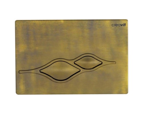 Клавиша смыва Creavit Ufo GP1007.00 Бронза