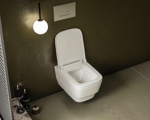 Сиденье для унитаза Dreja Enzo 88.0002 Белое с Микролифтом