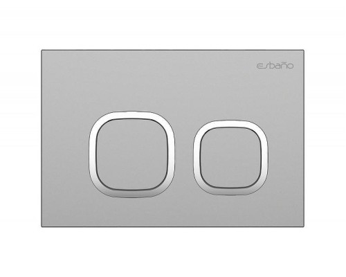 Клавиша смыва Esbano LPS-10GM ESINLPS10GM цвет Оружейная сталь