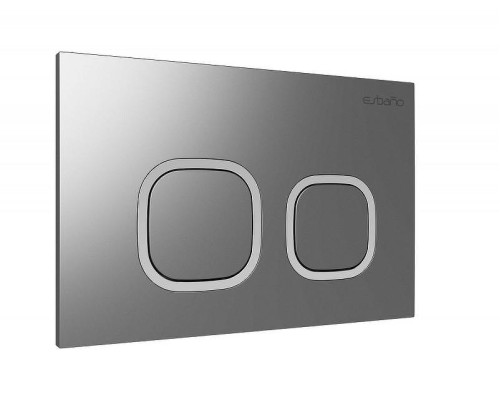 Клавиша смыва Esbano LPS-10GM ESINLPS10GM цвет Оружейная сталь