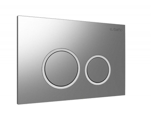 Клавиша смыва Esbano KRG-11GM ESINKRG11GM цвет Оружейная сталь