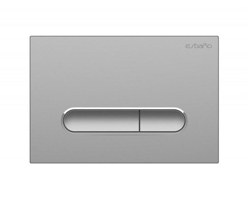 Клавиша смыва Esbano OVL-17GM ESINOVL17GM цвет Оружейная сталь