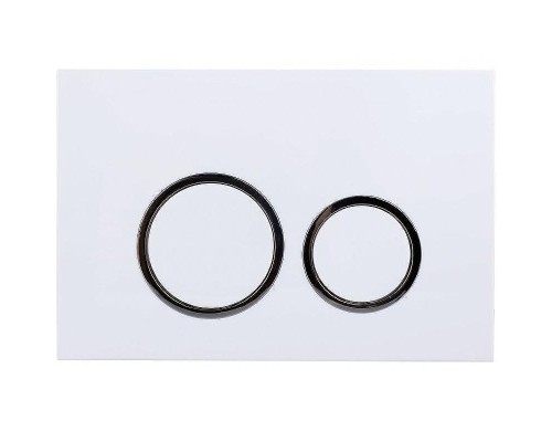 Клавиша смыва Esbano KRG-11GW ESINKRG11GW Белая глянцевая