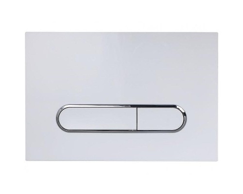 Клавиша смыва Esbano OVL-17GW ESINOVL17GW Белая глянцевая