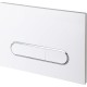 Клавиша смыва Esbano OVL-17GW ESINOVL17GW Белая глянцевая