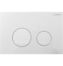 Клавиша смыва Esbano Slim-37GW ESINSLM37GW Белая глянцевая