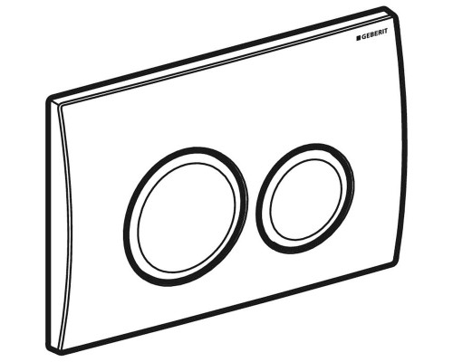 Клавиша смыва Geberit Delta20 115.127.11.1 Альпийский белый