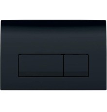 Клавиша смыва Geberit Delta 50 115.119.DW.1 Черная глянцевая