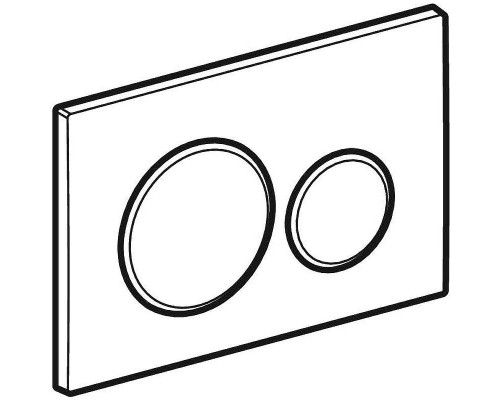 Клавиша смыва Geberit Sigma 20 NEW 115.882.14.1 Матовый черный