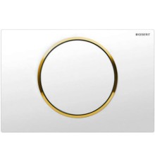 Клавиша смыва Geberit Sigma 10 115.758.KK.5 Белый/золото