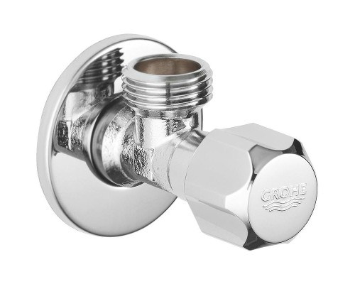 Вентиль запорный Grohe 2201600M угловой Хром