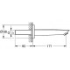 Излив для смесителя Grohe BauCosmopolitan 13255001 Хром