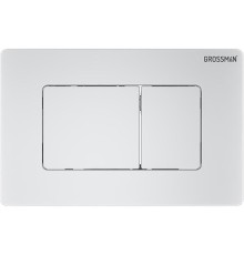 Клавиша смыва Grossman Classic 700.K31.04.01M.01M цвет Белый матовый