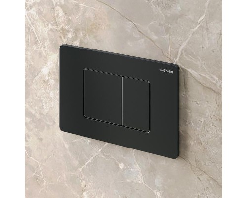 Клавиша смыва Grossman Classic 700.K31.04.21M.21M цвет Черный матовый