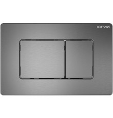 Клавиша смыва Grossman Classic 700.K31.04.42M.42M цвет Графит сатиновый