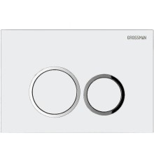 Клавиша смыва Grossman Galaxy 700.K31.01.000.000 цвет Белый глянцевый