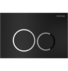 Клавиша смыва Grossman Galaxy 700.K31.01.210.210 цвет Черный матовый
