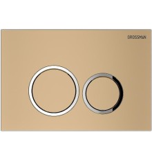 Клавиша смыва Grossman Galaxy 700.K31.01.310.310 цвет Золото матовое