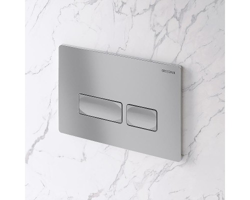 Клавиша смыва Grossman Pragma 700.K31.03.110.110 цвет Хром матовый