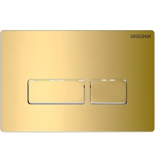 Клавиша смыва Grossman Pragma 700.K31.03.300.300 цвет Золото глянцевое