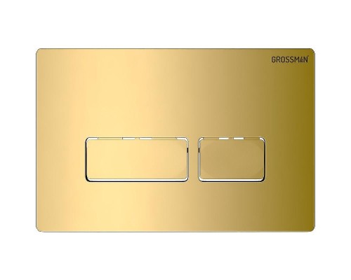 Клавиша смыва Grossman Pragma 700.K31.03.300.300 цвет Золото глянцевое