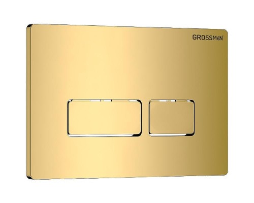Клавиша смыва Grossman Pragma 700.K31.03.300.300 цвет Золото глянцевое