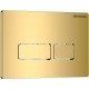 Клавиша смыва Grossman Pragma 700.K31.03.300.300 цвет Золото глянцевое