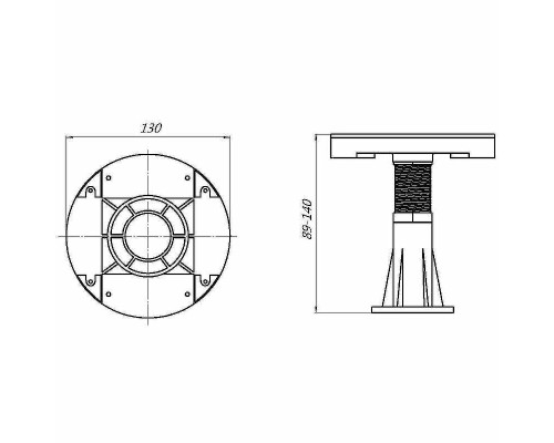 Ножки для душевого поддона Grossman Strong GR-S8 8 шт.