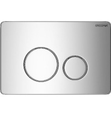 Клавиша смыва Grossman Style 700.K31.05.10M.10M цвет Хром глянцевый