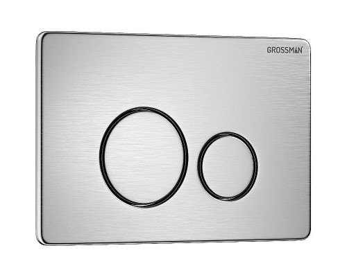 Клавиша смыва Grossman Style 700.K31.05.12M.12M цвет Хром сатиновый