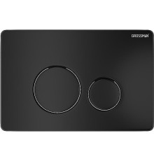 Клавиша смыва Grossman Style 700.K31.05.21M.21M цвет Черный матовый