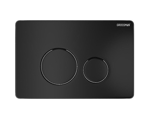 Клавиша смыва Grossman Style 700.K31.05.21M.21M цвет Черный матовый