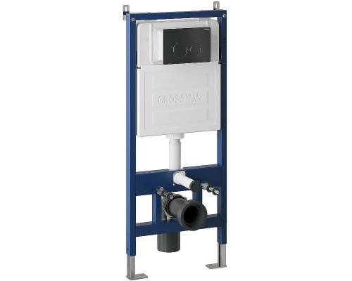 Клавиша смыва Grossman Style 700.K31.05.21M.21M цвет Черный матовый