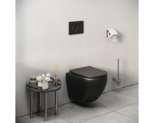 Клавиша смыва Grossman Style 700.K31.05.21M.21M цвет Черный матовый