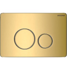 Клавиша смыва Grossman Style 700.K31.05.30M.30M цвет Золото глянцевое