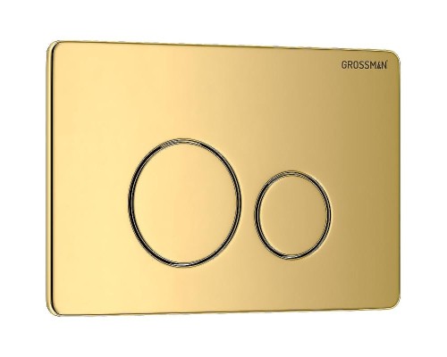 Клавиша смыва Grossman Style 700.K31.05.30M.30M цвет Золото глянцевое
