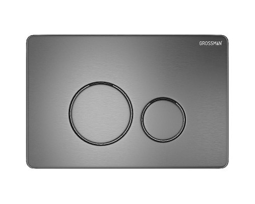 Клавиша смыва Grossman Style 700.K31.05.42M.42M цвет Графит сатиновый