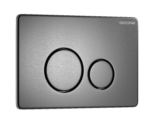 Клавиша смыва Grossman Style 700.K31.05.42M.42M цвет Графит сатиновый