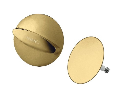 Накладки для слив-перелива Hansgrohe Flexaplus 58185990 Полированное золото