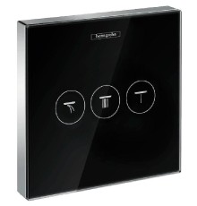 Переключатель потоков Hansgrohe Select 15736600 Черный хром