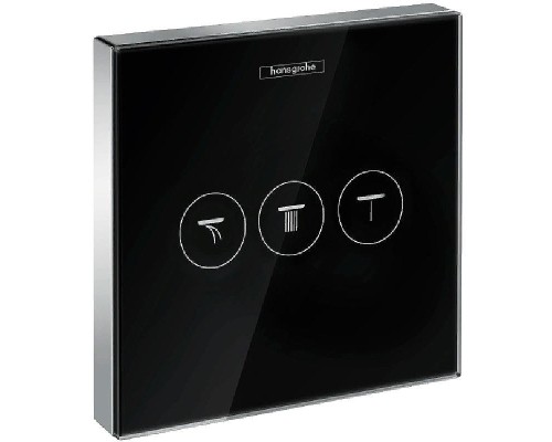Переключатель потоков Hansgrohe Select 15736600 Черный хром