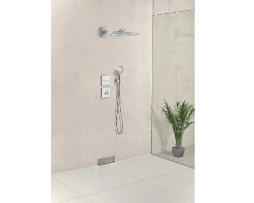 Переключатель потоков Hansgrohe Select 15736600 Черный хром