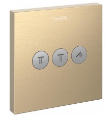 Переключатель потоков Hansgrohe ShowerSelect 15764140 Шлифованная бронза