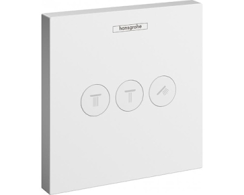 Переключатель потоков Hansgrohe ShowerSelect 15764700 Белый матовый